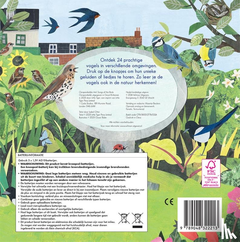 Otter, Isabel - 24 unieke vogelgeluiden & liedjes