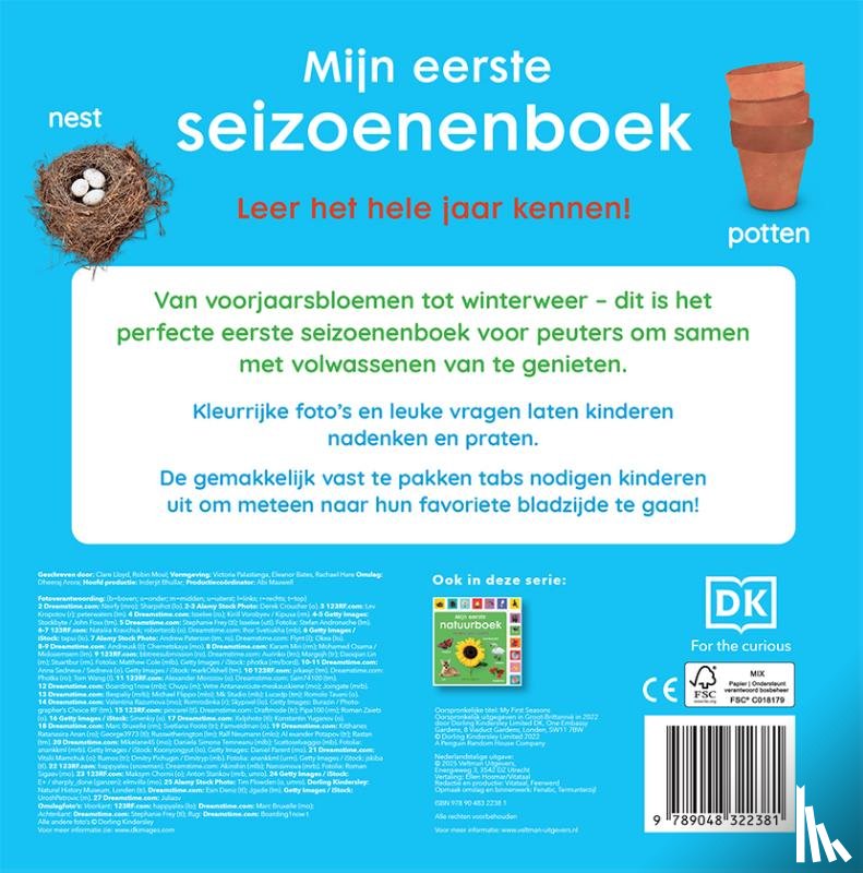 Lloyd, Clare, Moul, Robin - Mijn eerste seizoenenboek