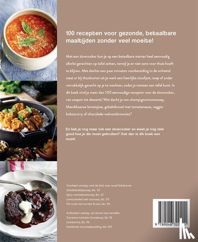 Thompson, Johanna, Bardi, Carla - 100 recepten voor de slowcooker