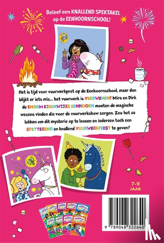 Bird, Pip - De enorm eigenwijze eenhoorn en het vuurwerkfestival