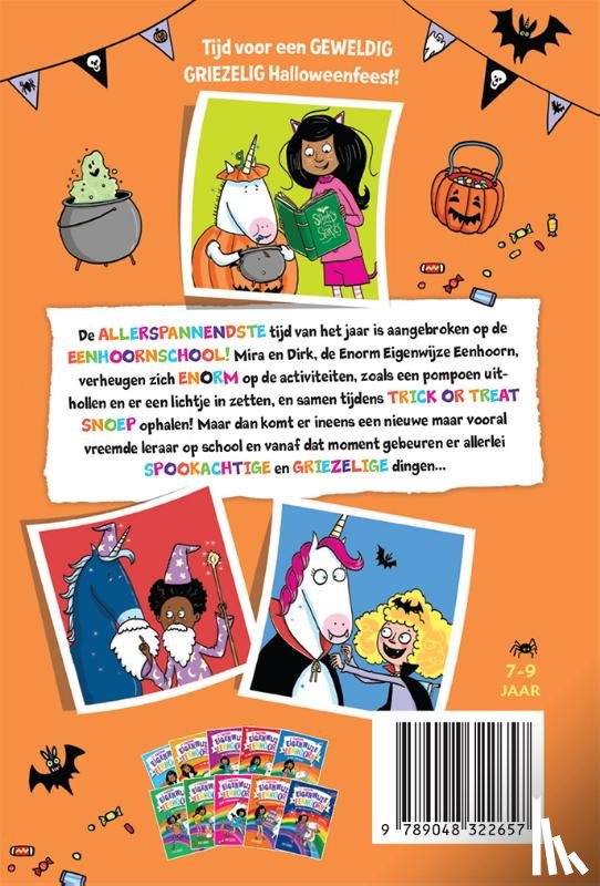 Bird, Pip - De enorm eigenwijze eenhoorn en de spookachtige verrassing