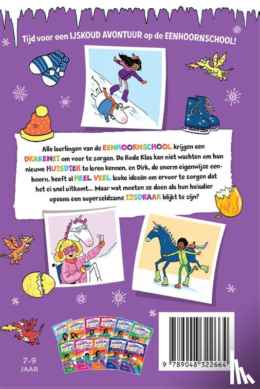 Bird, Pip - De enorm eigenwijze eenhoorn en het ijsdraakje