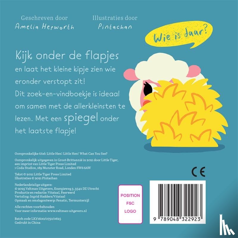 Pintachan - Lief klein kipje, wat zie je daar?