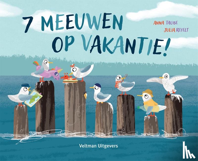 Taube, Anna - 7 meeuwen op vakantie!