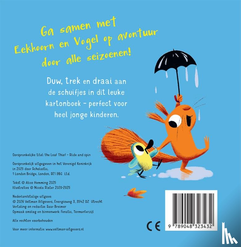 Hemming, Alice - Eekhoorn en Vogel - schuif & draai