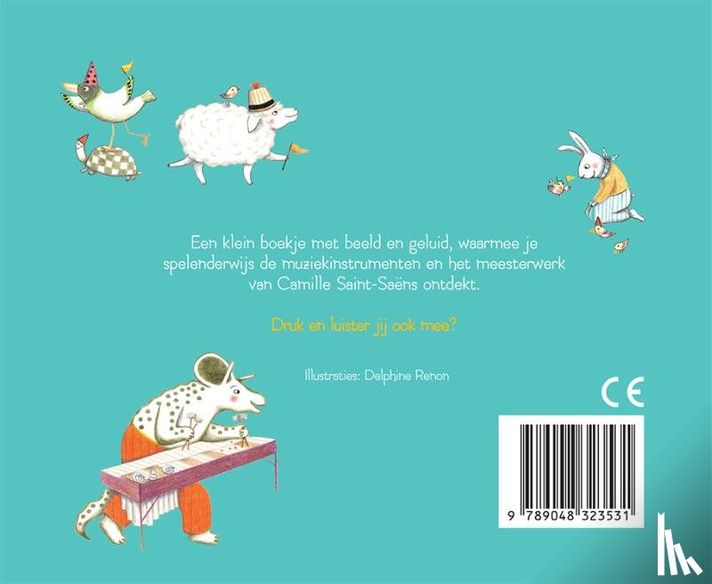  - Mijn eerste klassieke-muziekboek - Carnaval der dieren en hun instrumenten