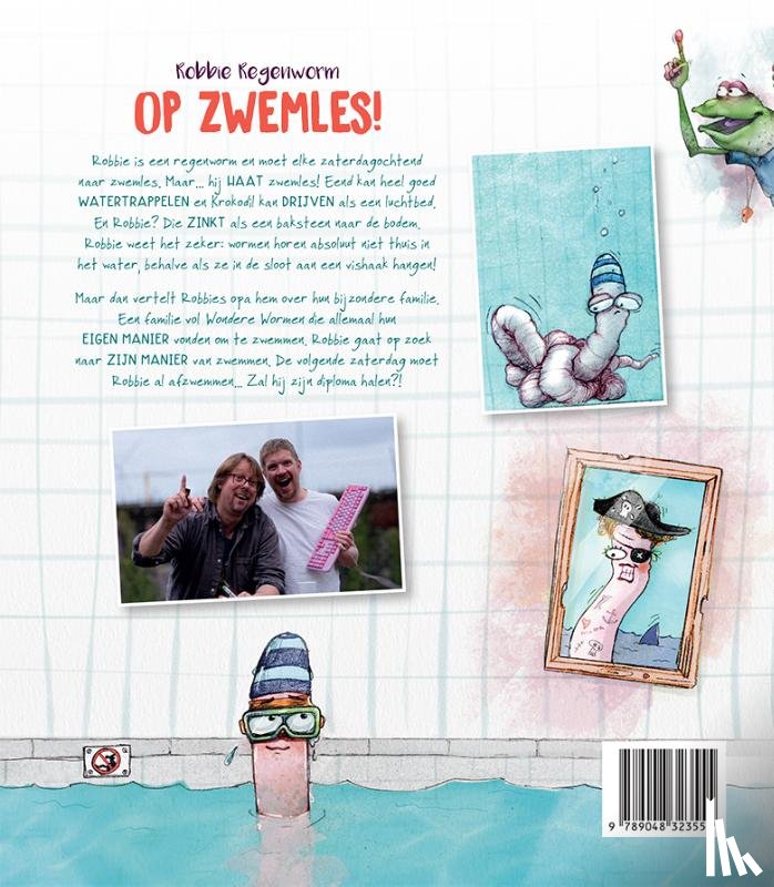 Kooreman, Arjen - Robbie Regenworm op zwemles!
