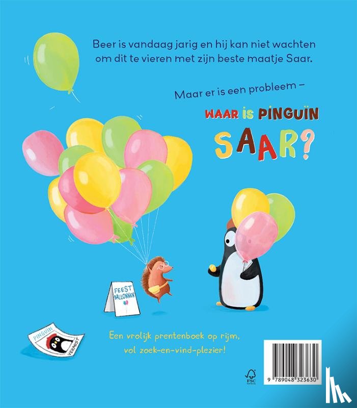 Clarke, Emma - Waar is pinguïn Saar?