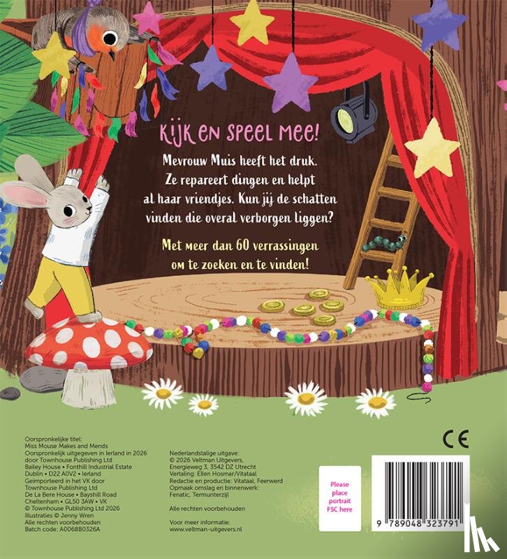  - Mevrouw Muis klust erop los!