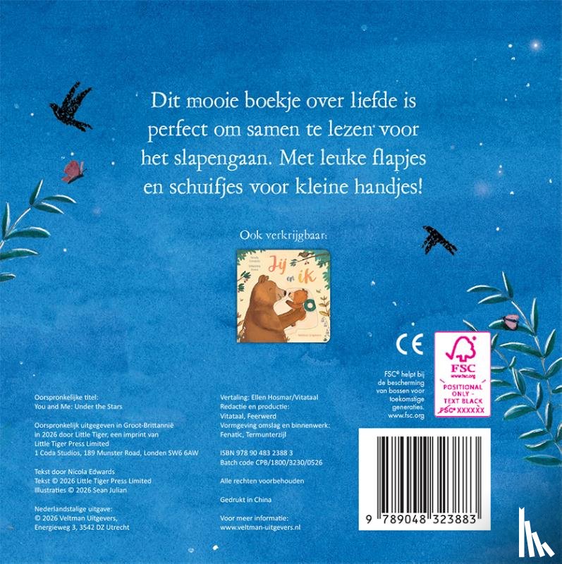 Edwards, Nicola - Jij en ik onder de sterren