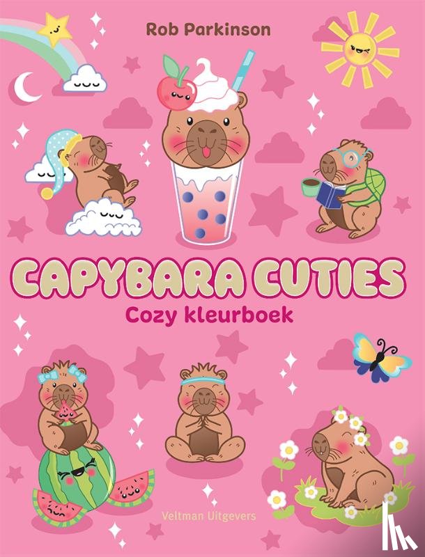 Parkinson, Rob - Capybara Cuties - Cozy Kleurboek