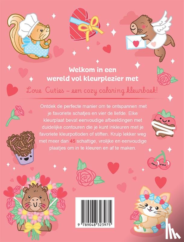 Washington, Suzanne - Love Cuties - Cozy kleurboek