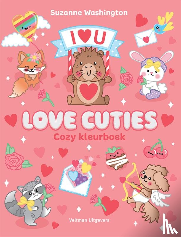 Washington, Suzanne - Love Cuties - Cozy kleurboek