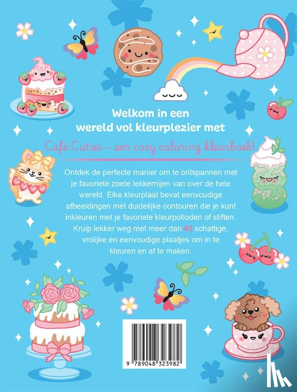 Washington, Suzanne - Café Cuties - Cozy Kleurboek