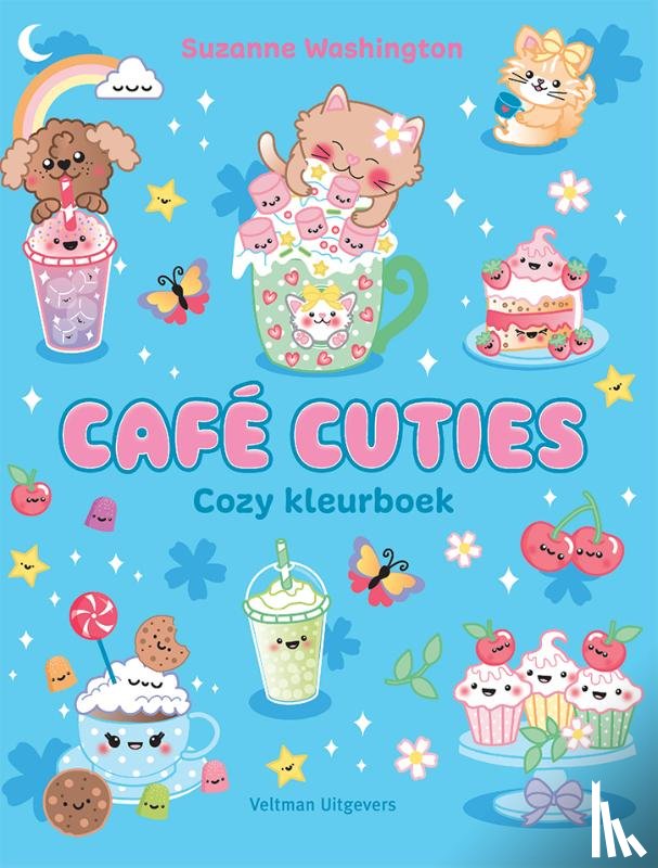Washington, Suzanne - Café Cuties - Cozy Kleurboek