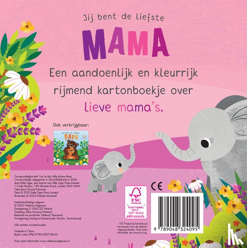 Edwards, Nicola - Jij bent de liefste mama
