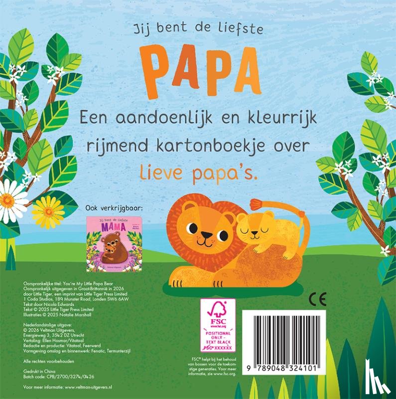 Edwards, Nicola - Jij bent de liefste papa