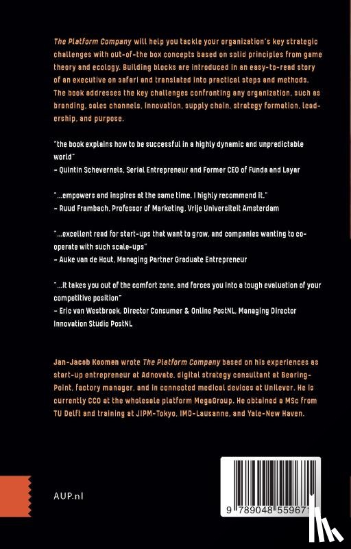 Koomen, Jan-Jacob - The Platform Company
