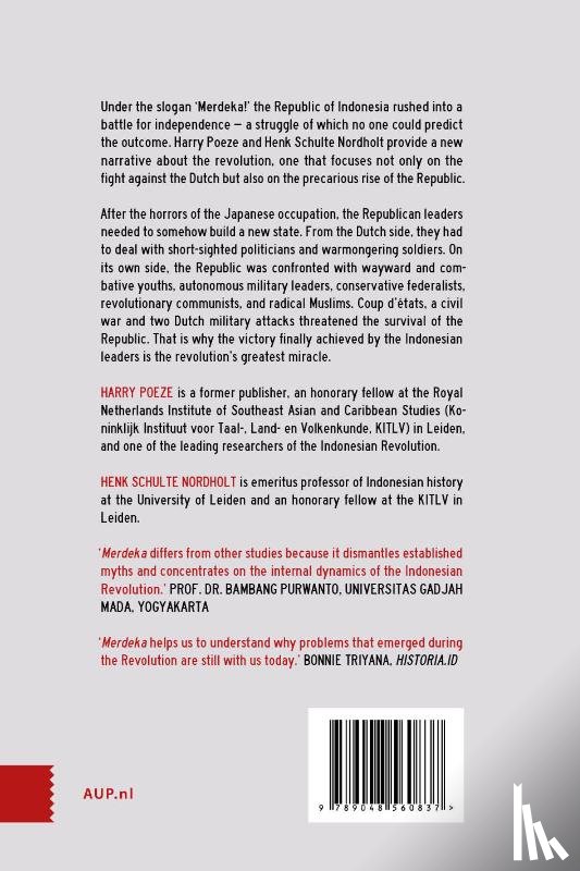 Poeze, Harry, Schulte Nordholt, Henk - Merdeka