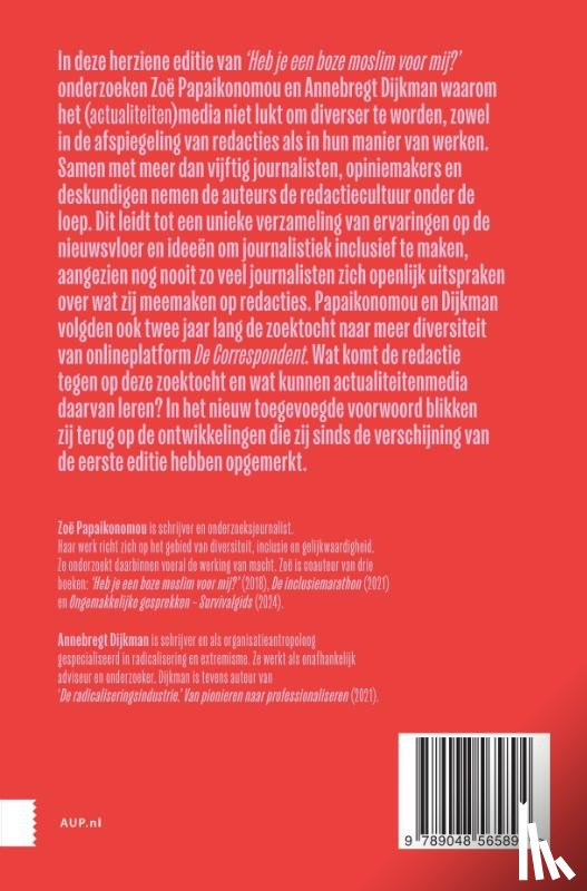 Papaikonomou, Zoë, Dijkman, Annebregt - 'Heb je een boze moslim voor mij?'