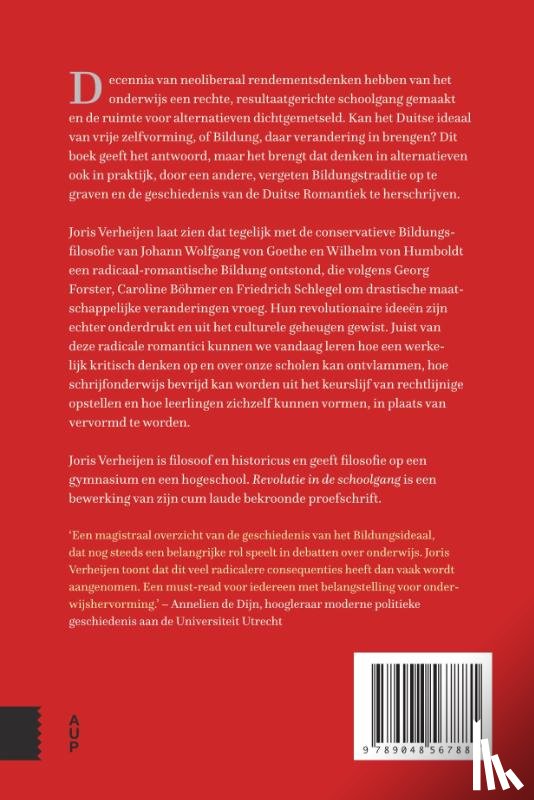 Verheijen, Joris - Revolutie in de schoolgang