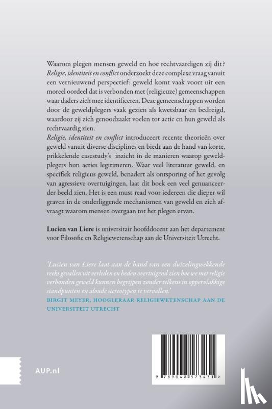 Liere, Lucien van - Religie, identiteit en conflict
