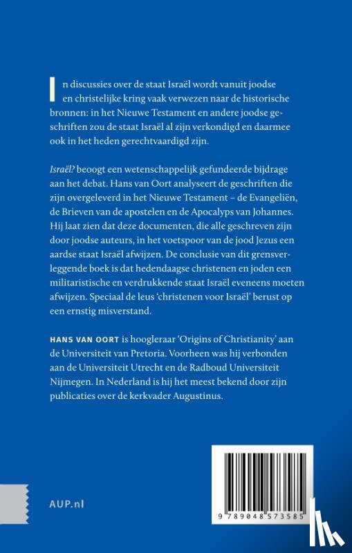 Oort, Hans van - Israël?