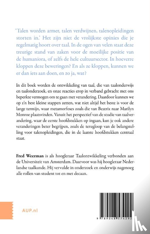 Weerman, Fred - Het verdriet van de talen