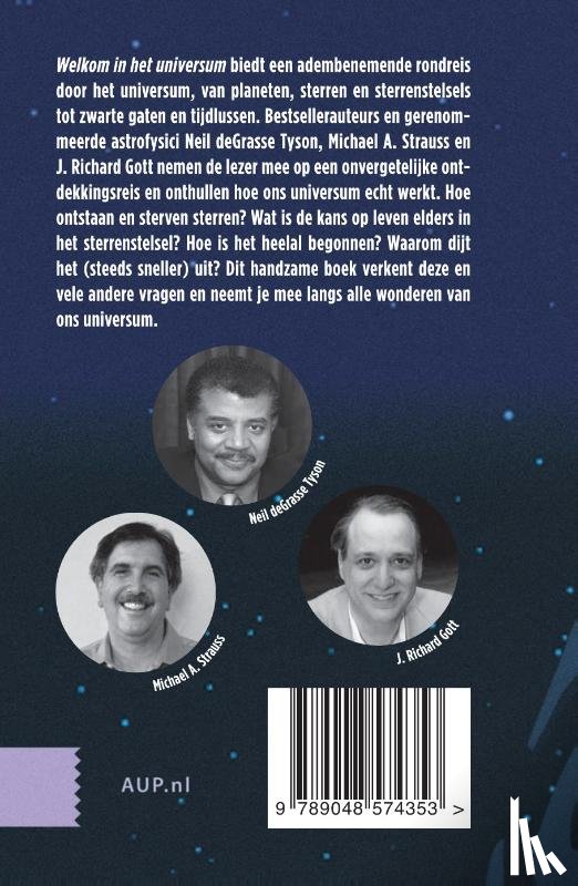 DeGrasse Tyson, Neil, Strauss, Michael A., Gott, Richard - Welkom in het universum