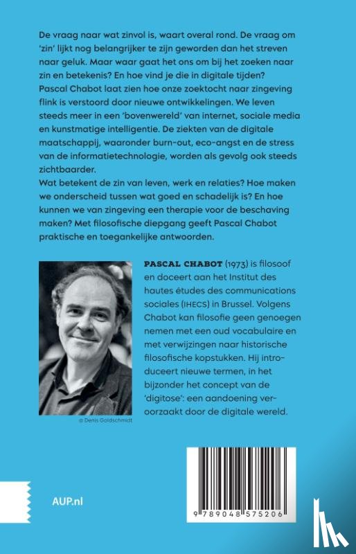 Chabot, Pascal - De zin van het leven