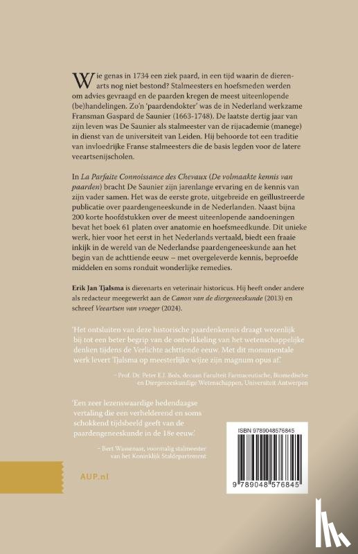 Saunier, Gaspard de - De volmaakte kennis van paarden