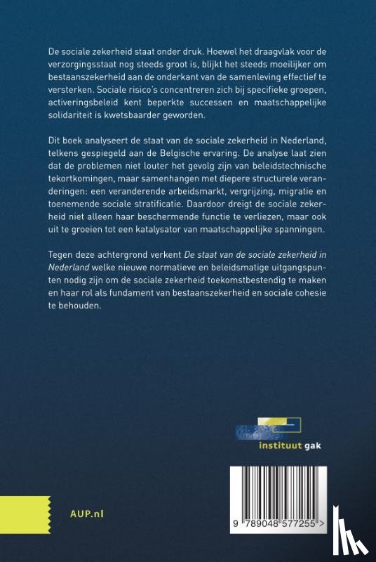  - De staat van de sociale zekerheid in Nederland