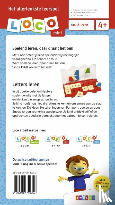 - Loco Mini Rompompom ik leer letters