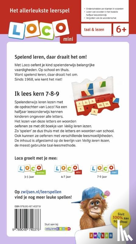  - Loco Mini veilig leren lezen ik lees kern 7-8-9