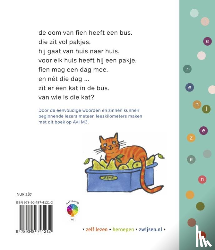 Horsten, Jolanda - een kat in de bus