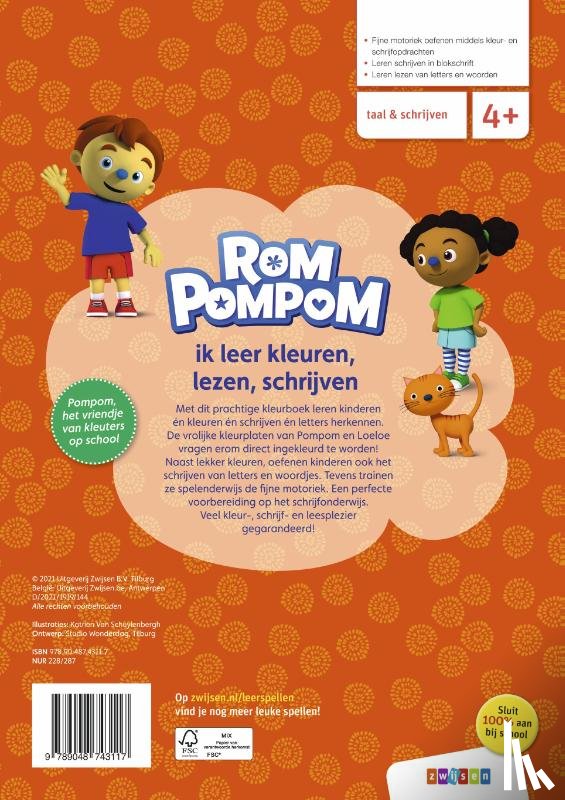  - ik leer kleuren, lezen, schrijven