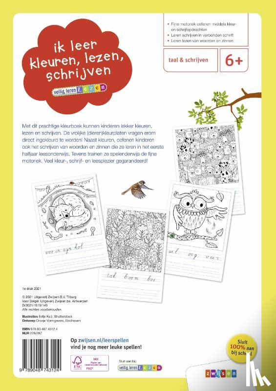 - ik leer kleuren, lezen, schrijven