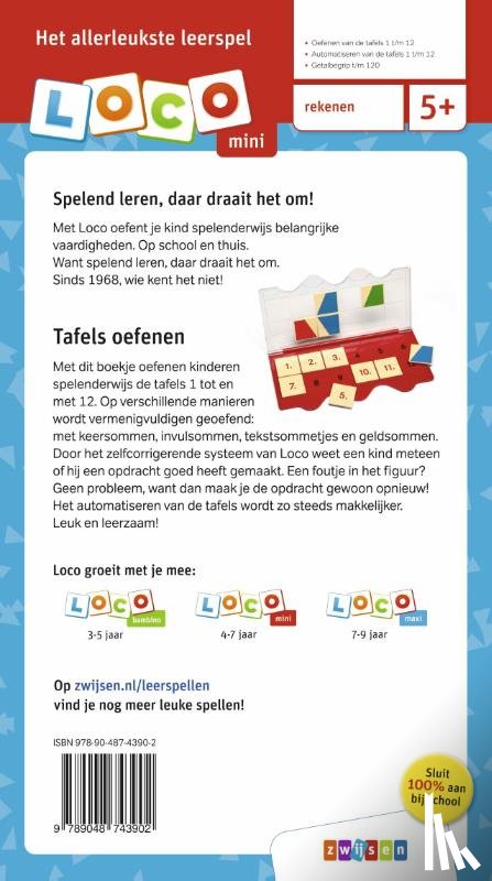  - Ik leer tafels 1-12
