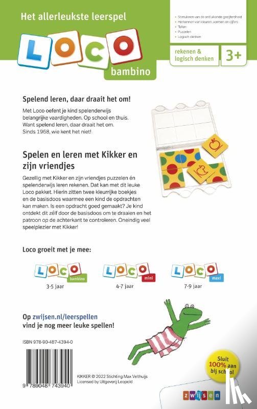 Velthuijs, Max - Loco bambino Kikker pakket spelen & leren