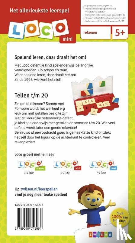  - Rompompom ik leer tellen t/m 20
