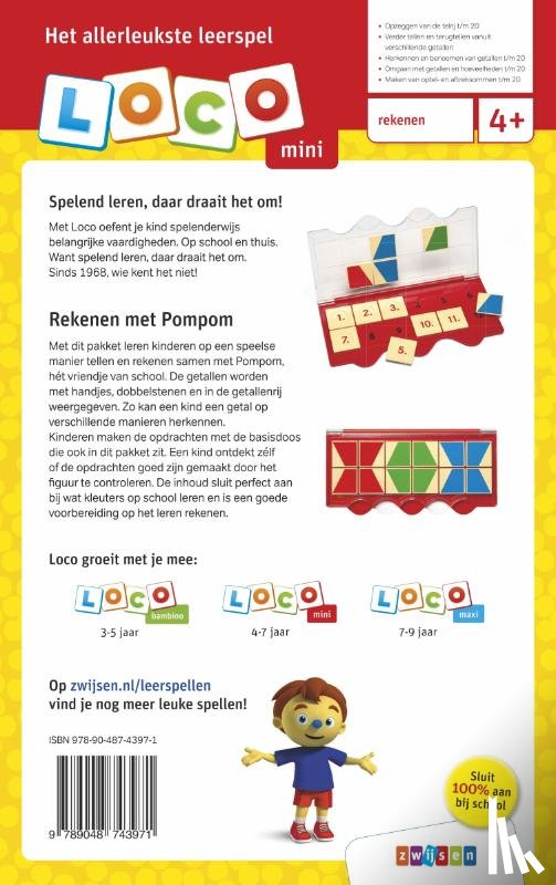  - Rompompom pakket rekenen