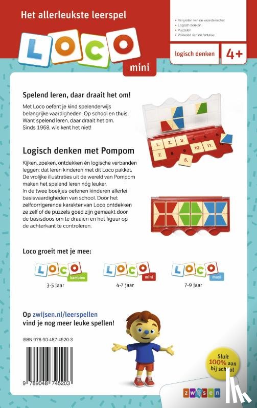  - Loco mini Rompompom pakket logisch denken