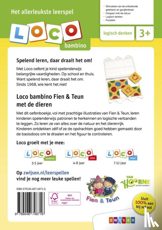  - Loco bambino Fien & Teun met de dieren