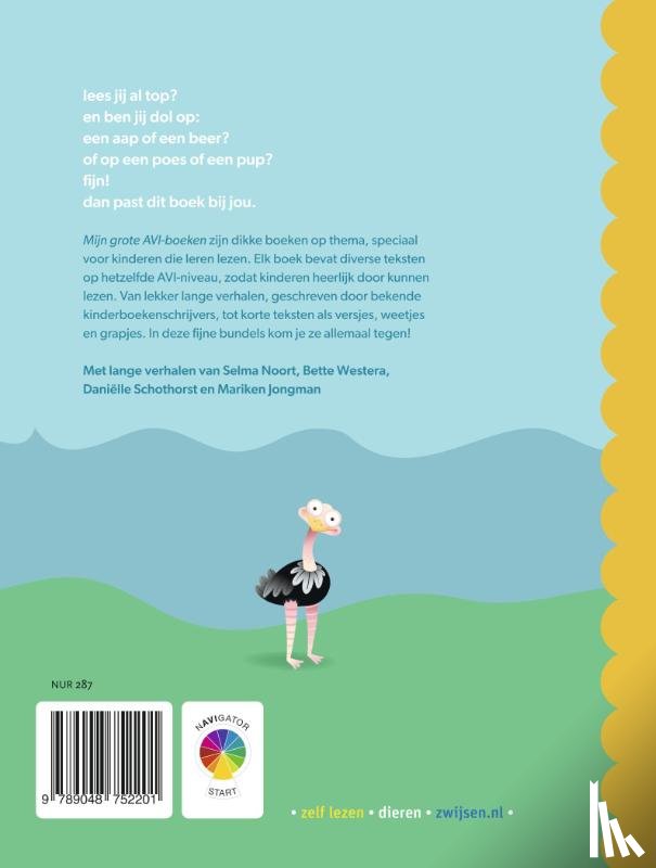  - Mijn grote AVI start boek over dieren