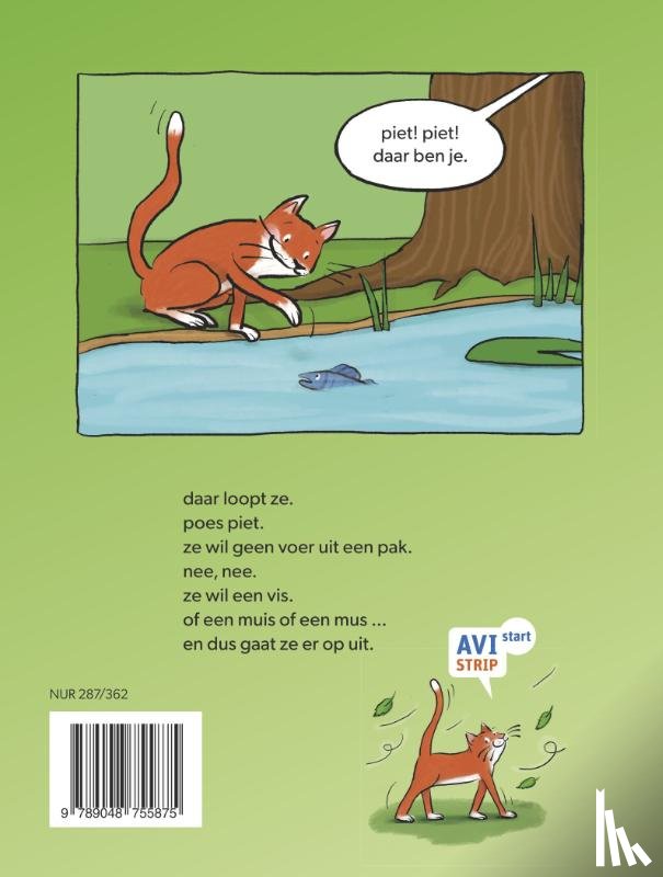 Horsten, Jolanda - poes piet loopt weg