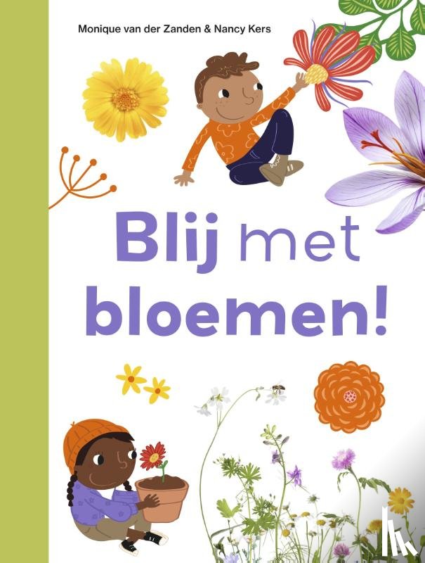 Zanden, Monique van der - Blij met bloemen!