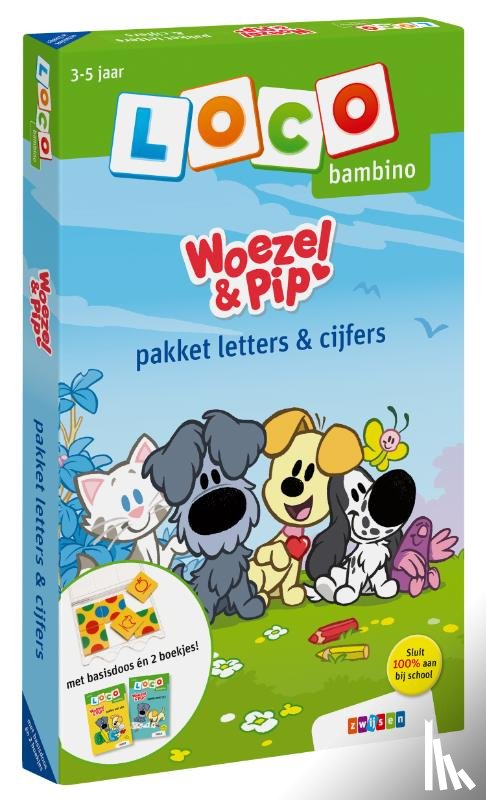  - Loco bambino Woezel & Pip pakket letters & cijfers