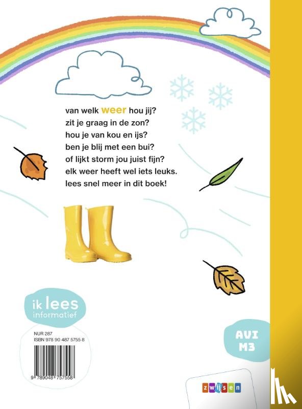 Schaaf, Marije van der - wat een weer