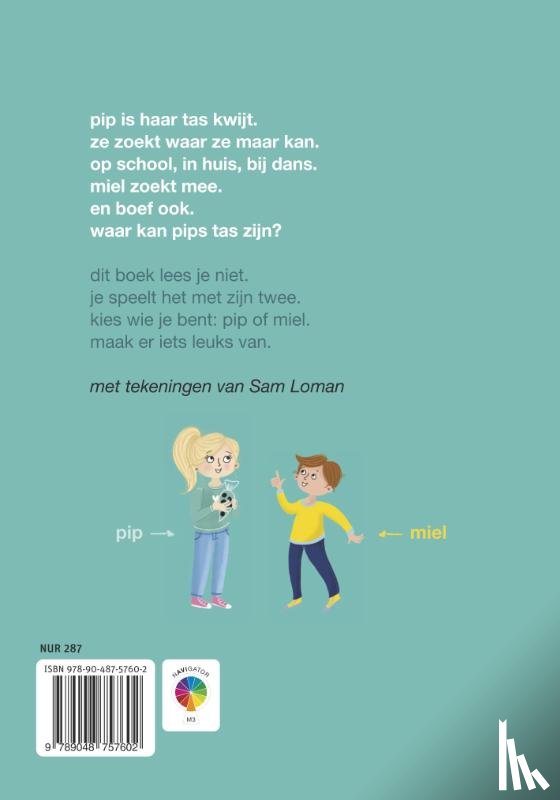 Horsten, Jolanda - pip zoekt haar tas