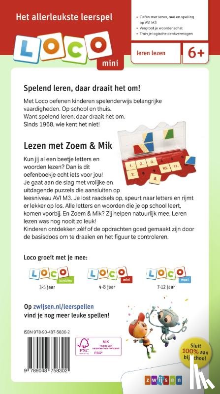  - Loco mini Zoem & Mik lezen AVI M3